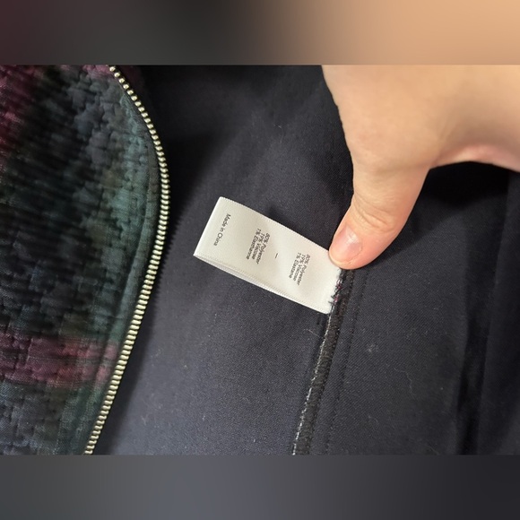 PRETTY LITTLE LIARS SPENCER Elizabeth & James Patti' Plaid Quilted Moto Jacket - Picture 12 of 12